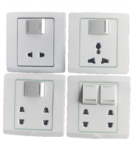 Switch 1 Socket 3,Switch and socket